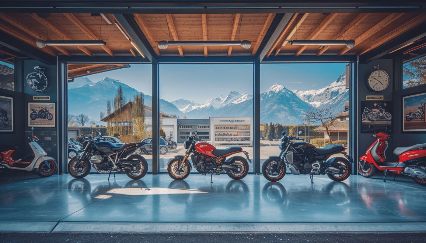 Comment choisir le meilleur garage pour motos et scooters en Suisse